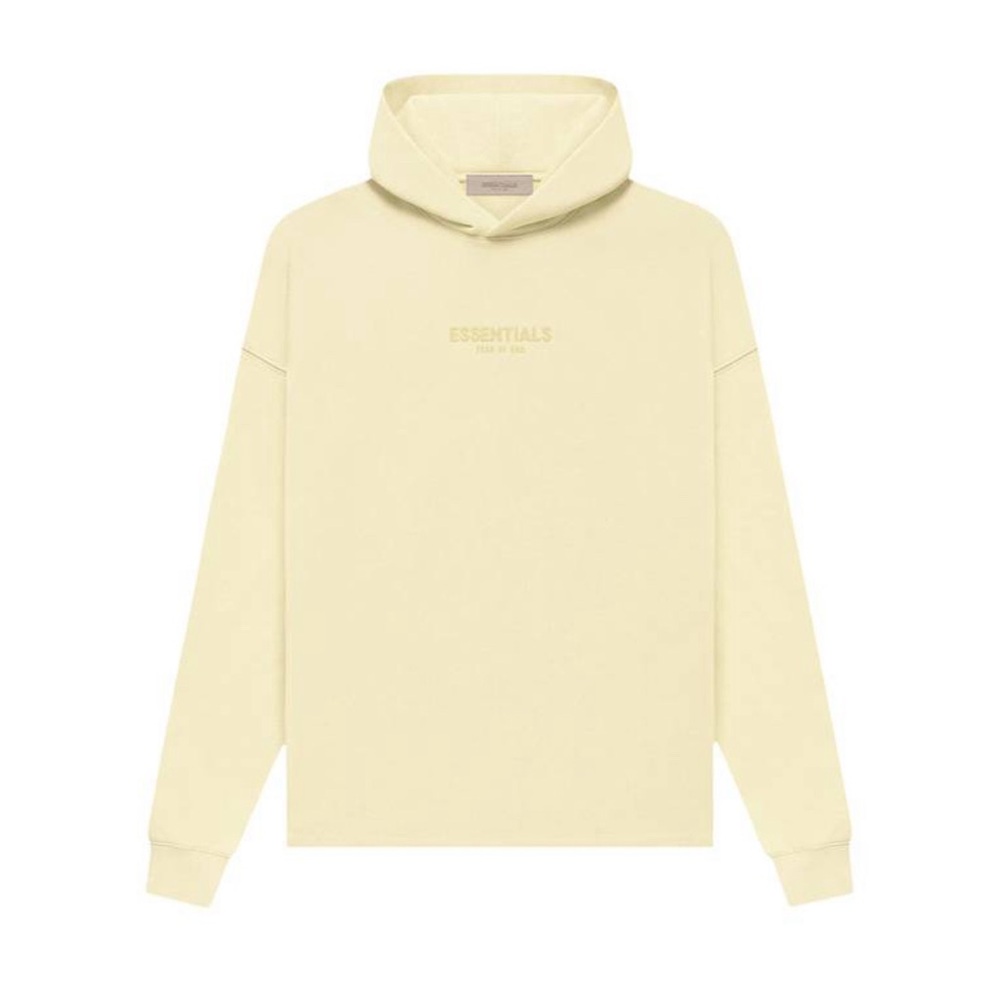 yellow essentials hoodie